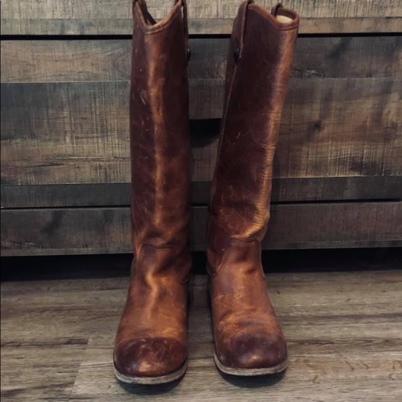 Frye Melissa leathern boots - Picture 3 of 4